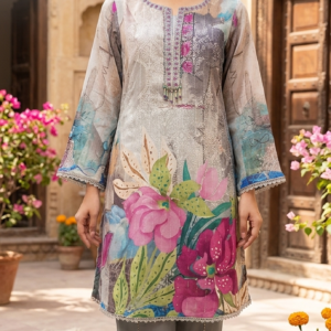Cordset Printed With Pure Fabric