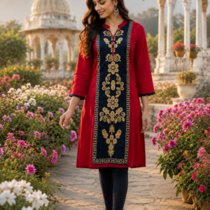 Single Kurti Embroidery