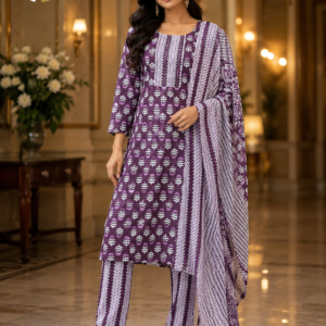 Cotton Suit Printed