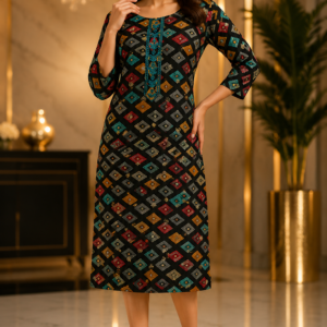 Multi Color Single Kurti