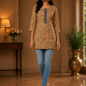 Multi Color Short Kurti