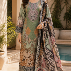 Pure Digital Print With Duppatta Suit